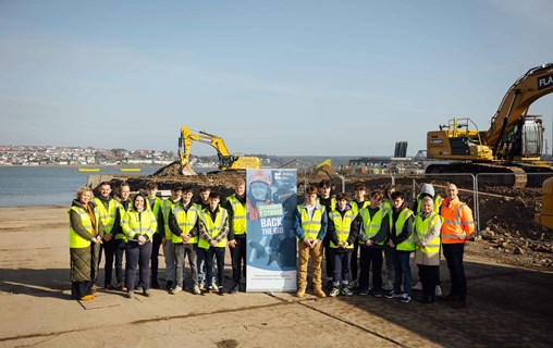 Future engineers visit Pembroke Port to learn about opportunities being unlocked by major port investment