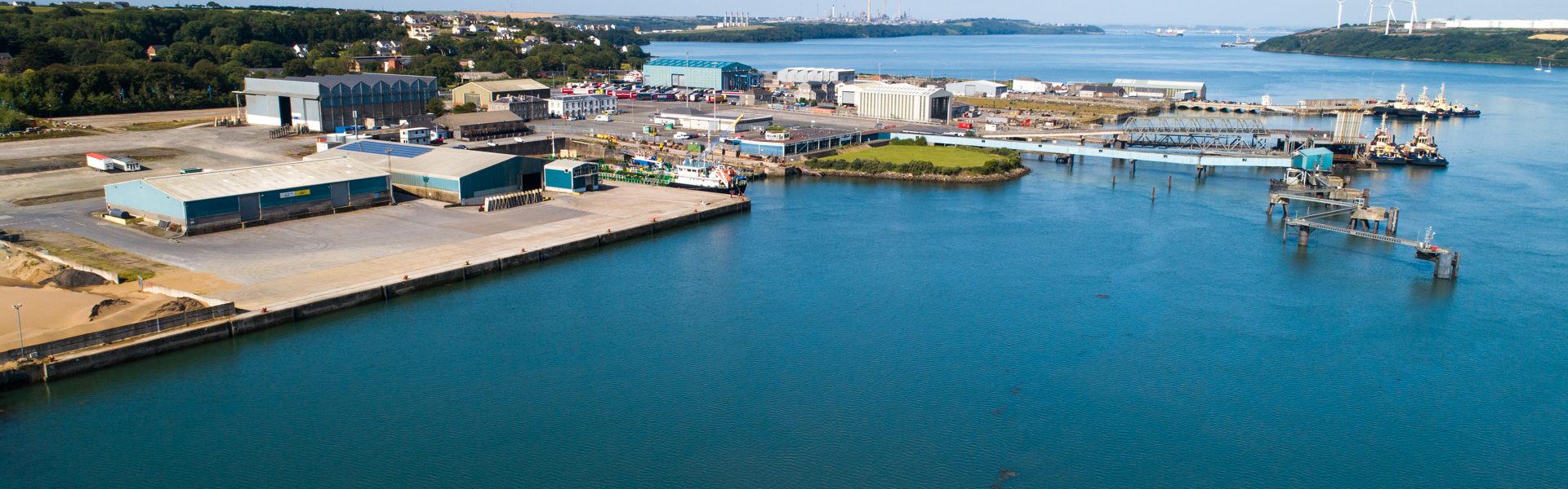 J.Abbott Aerial Images MEW 0152 Pembroke Port And Phase 1 Sites